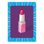 Artista de maquillaje/lápiz labial tarjetas de negocio