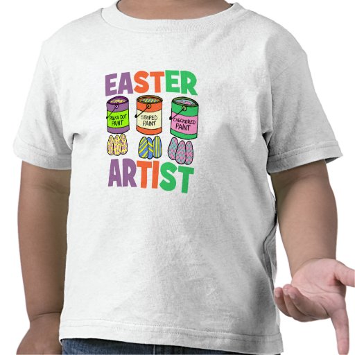 Artista de Pascua Camisetas