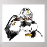 Artista del gorila x impresiones