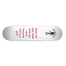 Artista oscuro tablas de patinar