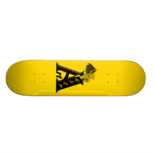 ArtKSZP Logo mit Kleine Golem Individuelle Skatedecks