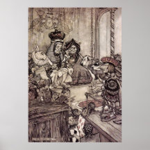 Arturo Rackham Alicia en el país de las maravillas Impresiones