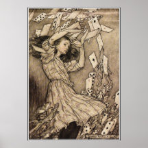 Arturo Rackham Alicia en el país de las maravillas Impresiones