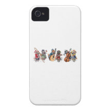 Arturo Thiele - orquesta del gato en la nieve iPhone 4 Case-Mate Cárcasas