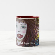 Asalte, ahueque - el vampiro/el arte gótico tazas de café