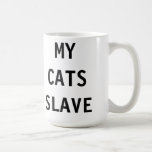Asalte mi esclavo de los gatos tazas