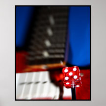 Ascendente cercano de la guitarra posters