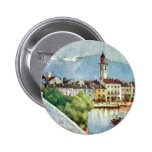 Ascona Suiza en el lago Maggiore, 1918 Pin