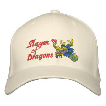 Asesino de dragones gorra de béisbol