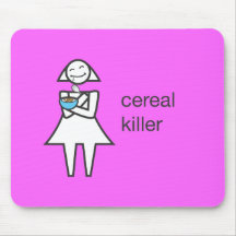 Asesino del cereal alfombrilla de ratones