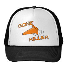 Asesino del cono gorros bordados
