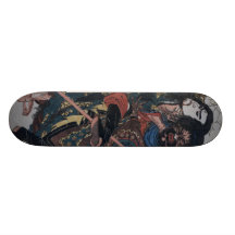 Asesino del samurai tabla de skate