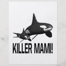 Asesino Mami Tarjetas Publicitarias