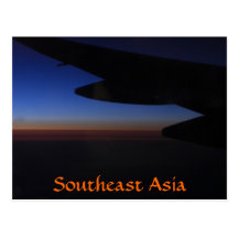 Asia sudoriental tarjeta postal
