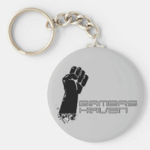 Asilo de los videojugadores llavero personalizado