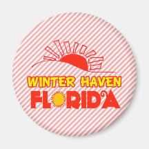 Asilo del invierno, la Florida Imán De Frigorifico
