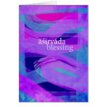 āśīrvāda/bendición felicitación