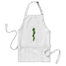 Äskulap Stab Asclepius staff Schürzen