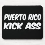 Asno del retroceso de Puerto Rico Alfombrillas De Ratones