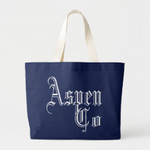 Aspen, Colorado Bolsas Lienzo