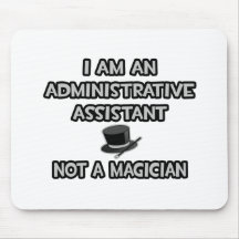Asst administrativo… No un mago Alfombrillas De Raton