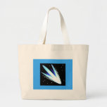 Asteroide en azul cerúleo bolsa