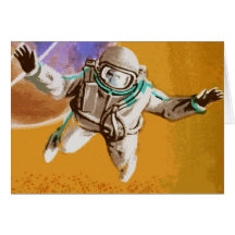 Astronauta 17 felicitación