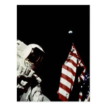 Astronauta americano postal