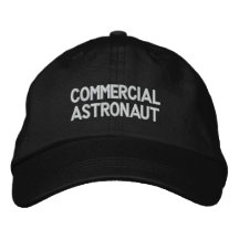 Astronauta comercial gorras de beisbol bordadas
