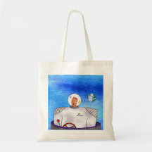 Astronauta de TinCan Bolsa De Mano