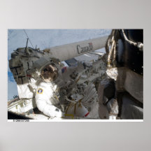 Astronauta del transbordador espacial impresiones