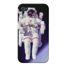 Astronauta en caso del espacio iPhone4/4s iPhone 4 Carcasa