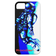 astronauta iPhone 5 carcasas