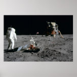 Astronauta y módulo lunar "Eagle " de Apolo 11 Impresiones