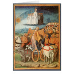 Astronomía del vintage, celestial, poder del cielo tarjetón