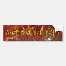 ASTRONOMÍA PEGATINA DE PARACHOQUE