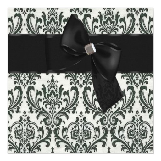 Asunto de lazo negro invitaciones personales 