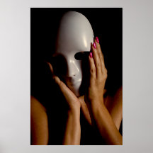 Asustado envejecer posters