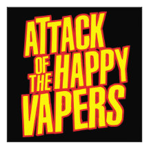 Ataque del Vapers feliz Fotografias
