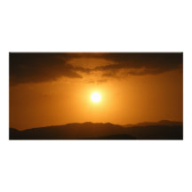 Atardecer en Murcia Plantilla Para Tarjeta De Foto