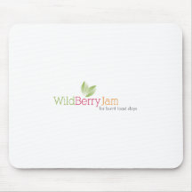 Atasco salvaje Mousepad de la baya Tapete De Ratones