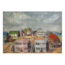 ATC de las casas de playa Tarjetas Personales