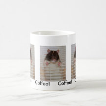 Atención de deseo encapuchada de Rattie Taza De Café