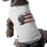 Aterrice que amo la camisa del perro camisas de mascota