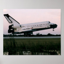 Aterrizaje del transbordador espacial Columbia (ST Posters