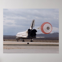 Aterrizaje del transbordador espacial la Atlántida Impresiones