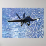 Aterrizaje FA-18 en portaaviones Impresiones