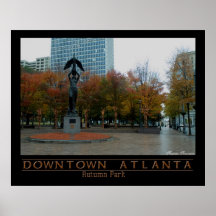 Atl céntrico - parque del otoño impresiones