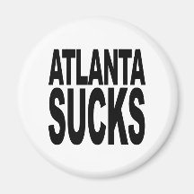 Atlanta chupa imán de frigorífico