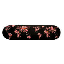 Atlas negro del melocotón patinetas personalizadas